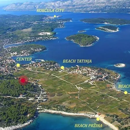 Appartement In With Seaview, Balcony, Wifi, Dishwasher Lumbarda